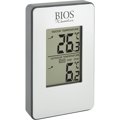 Indoor/Outdoor Wireless Thermometer, Non-Contact, Analogue, 31-158°F (-35-70°C) Toolneeds Inc.