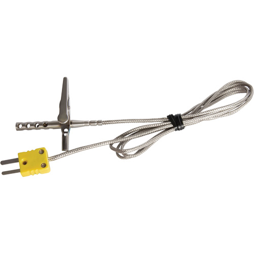 Sonde thermocouple pour four/cong&eacute;lateur &agrave; air de type K avec certificat ISO, 200 °C (392°F) Temp. max. Toolneeds Inc.