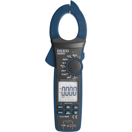 True RMS Digital Clamp Meter with ISO Certificate, AC/DC Voltage, AC/DC Current Toolneeds Inc.