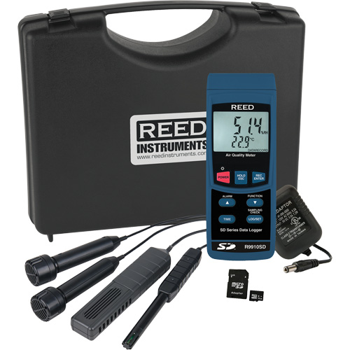 Trousse d'analyseur de la qualit&eacute; de l'air int&eacute;rieur avec enregistrement de donn&eacute;es Toolneeds Inc.