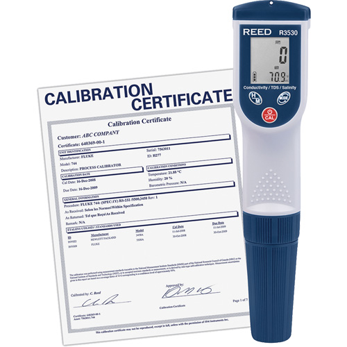 Conductivity/TDS/Salinity Meter with Calibration Certificate Toolneeds Inc.