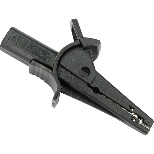 Pince crocodile noire pour le v&eacute;rificateur disolement haute tension R5002 Toolneeds Inc.