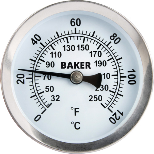 Pipe Surface Thermometer, Non-Contact, Analogue, 32-250°F (0-120°C) Toolneeds Inc.