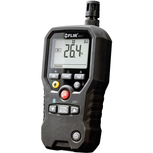 MR77 5-in-1 Moisture Meter with METERLiNK&reg;, 0 - 99% Moisture Range, -4°- 392° F ( -20° - 200° C ) Temperature Range Toolneeds Inc.