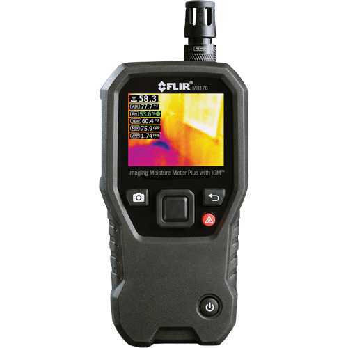 IGM Moisture Meter with Replaceable Hygrometer, 7 - 30% Moisture Range, -22°- 122° F ( -30° - 50° C ) Temperature Range Toolneeds Inc.