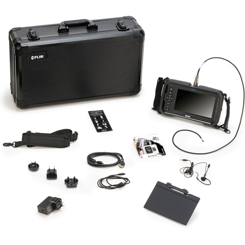Videoscope Kit with Dual HD Camera 4.9 mm × 1 m Long Camera Probe, 7" Display, 1024 x 600 pixels Toolneeds Inc.