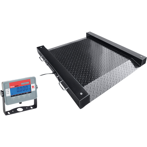 DEFENDER Floor Scale, 1000 lbs. Capacity, 30" L x 30" W Toolneeds Inc.