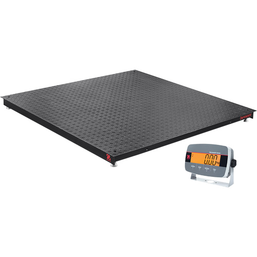 DEFENDER 3000 Floor Scale, 2500 lbs. Capacity, 36" W x 36" L Toolneeds Inc.