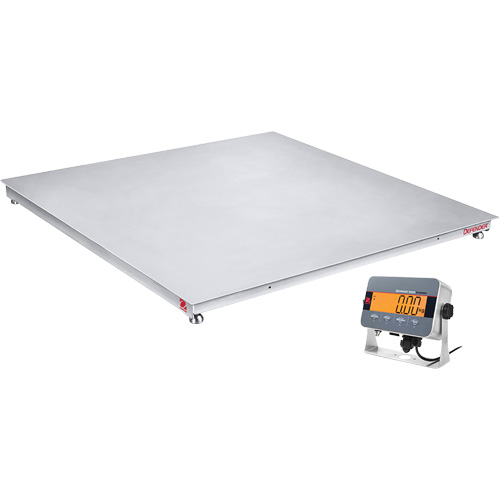 DEFENDER 3000 Floor Scale, 2500 lbs. Capacity, 48" W x 48" L Toolneeds Inc.