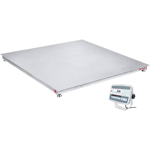 DEFENDER 5000 Washdown Floor Scale, 5000 lbs. Capacity, 48" W x 48" L Toolneeds Inc.