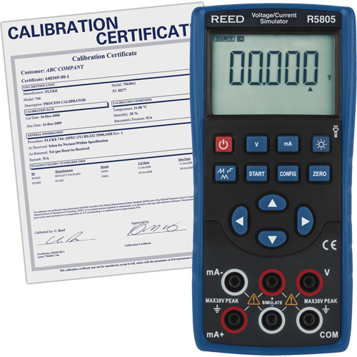 Voltage/Current Simulator with Traceable Certificate Toolneeds Inc.