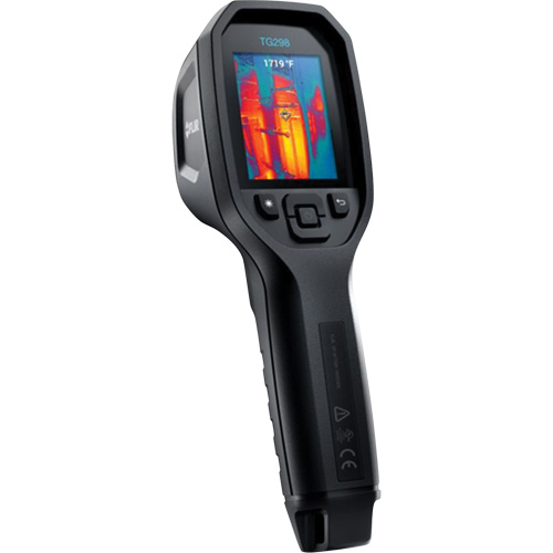 TG298 30:1 High Temperature Spot IR Thermal Imaging Camera with Bullseye Laser, 320 x 240 pixels, -25° - 1080°C (-130° - 1976°F), <70 mK Toolneeds Inc.