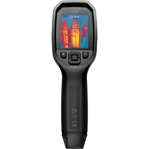 TG298 30:1 High Temperature Spot IR Thermal Imaging Camera with Bullseye Laser, 320 x 240 pixels, -25° - 1080°C (-130° - 1976°F), <70 mK Toolneeds Inc.