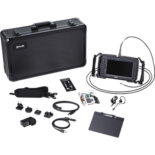 High-Performance Videoscope Kit with Dual HD Camera & Long Camera Probe, 1280" L x 720" W Display, 1024 x 600 pixels, 4.9 mm (0.19") Camera Head Toolneeds Inc.