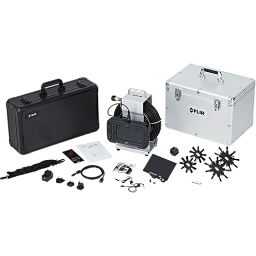 High-Performance Videoscope Kit with Camera Probe & Plumbing Spool Toolneeds Inc.