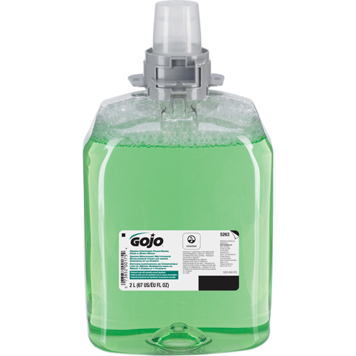 Savon pour les mains, les cheveux et le corps certifi&eacute; vert FMX-12, Mousse, 1250 ml, Parfum&eacute; Toolneeds Inc.