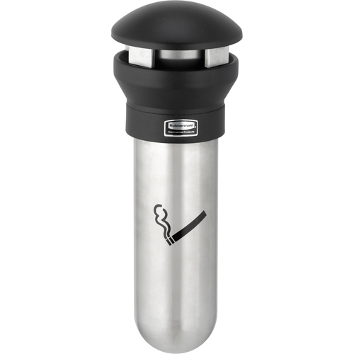 Solutions pour la gestion des m&eacute;gots de cigarettes Infinity, Montage mural, M&eacute;tal, Capacit&eacute; 0,60 gal./0,60 gal. US, Hauteur 18" Toolneeds Inc.