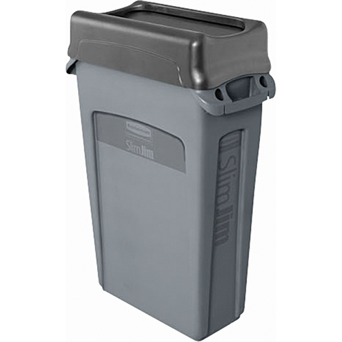 Contenants Slim Jim a/canaux de ventilation, Plastique, 23 gal. US Toolneeds Inc.