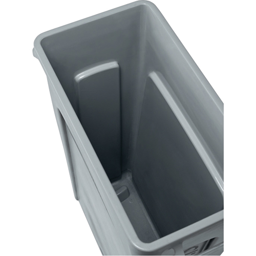 Contenants Slim Jim a/canaux de ventilation, Plastique, 23 gal. US Toolneeds Inc.