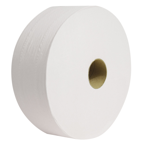 Pro Perform Toilet Paper, Jumbo Roll, 2 Ply, 1400' Length, White Toolneeds Inc.