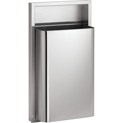 Waste Receptacles, Stainless Steel, 12 US gal. Toolneeds Inc.