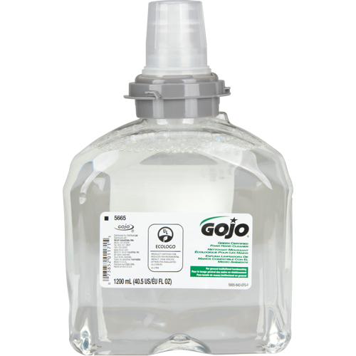 Nettoyant pour les mains &eacute;cologique TFX, Mousse, 1,2 L, Sans parfum Toolneeds Inc.