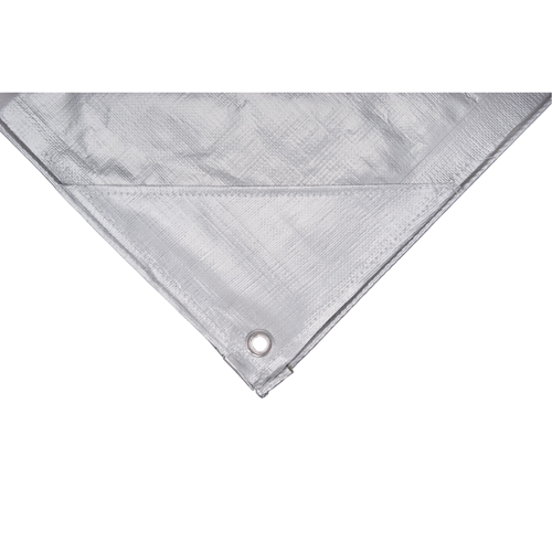 B&acirc;che, Super robuste, Argent, 10' x 8' x 12 mils Toolneeds Inc.
