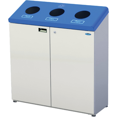 Stand Alone Recycling Stations, Bulk, Steel, 53.1 US Gal. Toolneeds Inc.