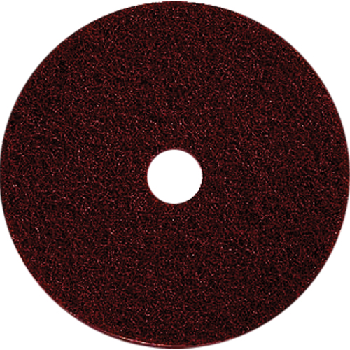 Floor Maintenance Pads, 17", Stripping, Brown Toolneeds Inc.