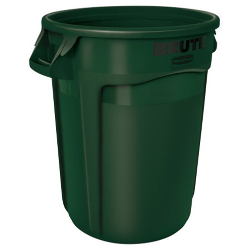 Vented Brute&reg; Waste Container, Plastic, 32 US gal. Toolneeds Inc.