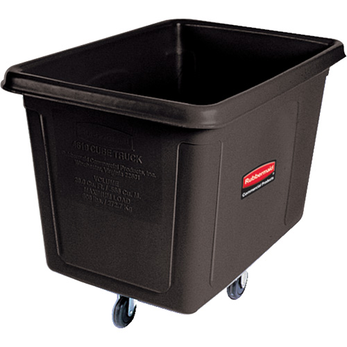 Bulk Cube Truck, Polyethylene, 48" L x 34-1/16" W x 36-1/2" H, 20 cu.ft. Volume, 600 lbs. Capacity Toolneeds Inc.