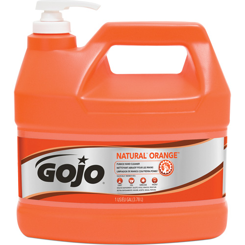 Natural Orange Hand Cleaner, Pumice, 3.78 L, Pump Bottle, Citrus/Orange Toolneeds Inc.