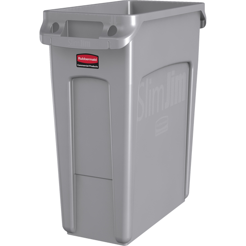 Slim Jim&reg; Vented Containers, Deskside, Polyethylene, 16 US gal. Toolneeds Inc.