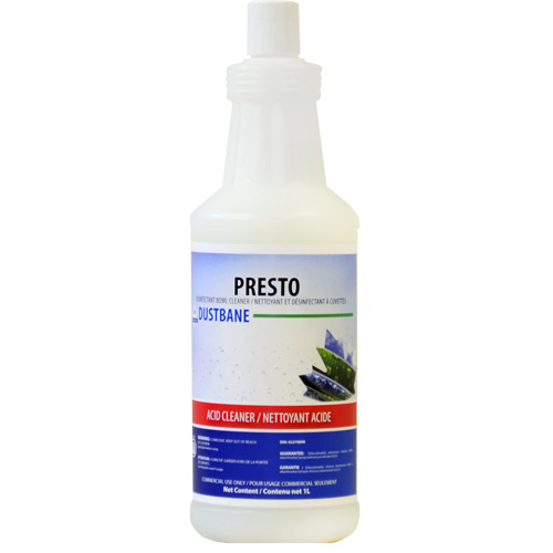 Presto Disinfectant Bowl Cleaner, 1 L, Bottle Toolneeds Inc.