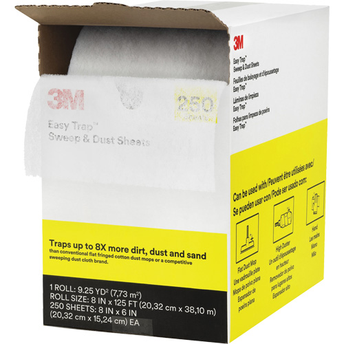 &eacute;poussi&eacute;reur Easy Trap, Microfibre, Blanc Toolneeds Inc.