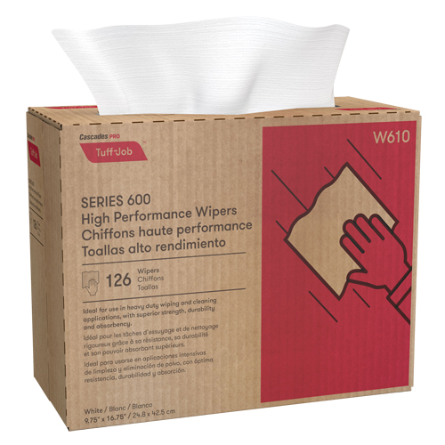 Chiffons enchev&ecirc;tr&eacute;s HP Pro Tuff-Job, Robuste, 16-3/4" lo x 9-3/4" la Toolneeds Inc.