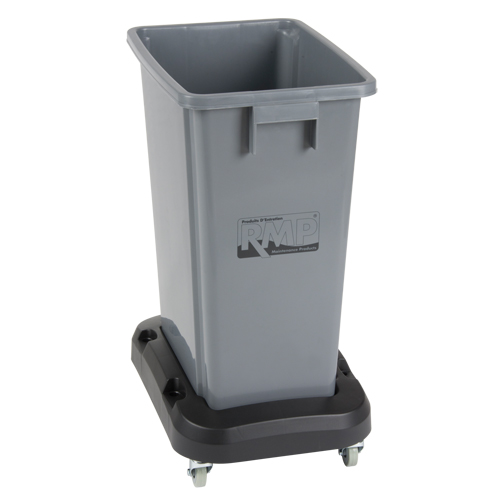 Bac &agrave; d&eacute;chets et de recyclage, Plastique, 16 gal. US Toolneeds Inc.