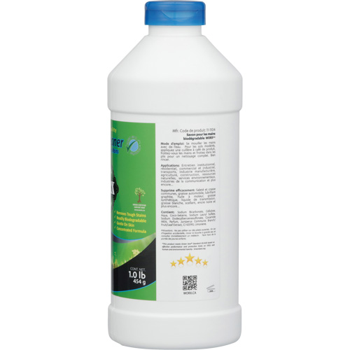 Nettoyant pour les mains biod&eacute;gradable, Poudre, 1 lb, Bouteille, Parfum&eacute; Toolneeds Inc.