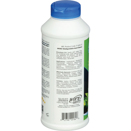 Biodegradable Hand Cleaner, Powder, 0.406 lbs., Bottle, Scented Toolneeds Inc.