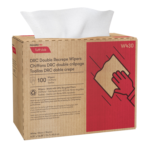 Chiffons Pro Tuff-Job, Tout usage, 9-3/4" lo x 16-1/2" la Toolneeds Inc.