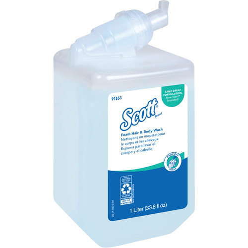Scott&reg; Pro Foam Hair & Body Wash, 1000 ml, Fresh Scent, Bottle Toolneeds Inc.