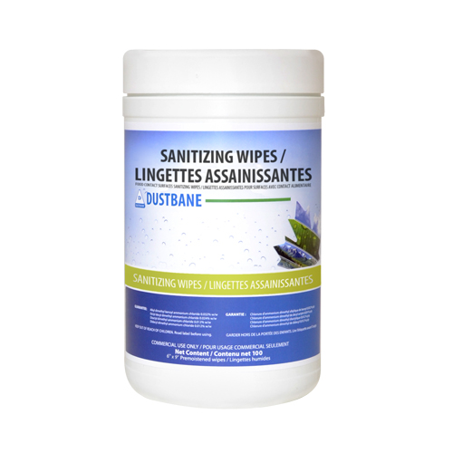 Food Contact Surface Sanitizing Wipes, 6" x 10", 100 Count Toolneeds Inc.
