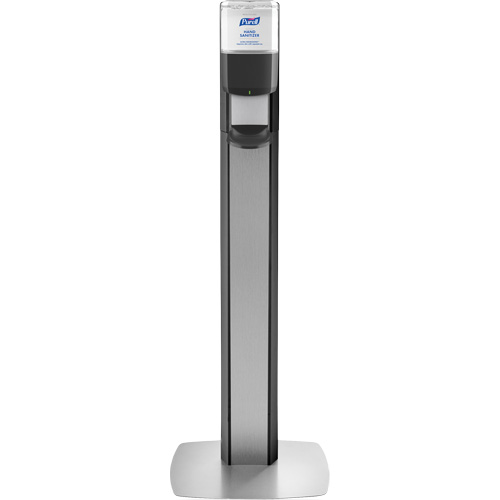 Messenger ES6 Silver Panel Floor Stand with Dispenser Toolneeds Inc.