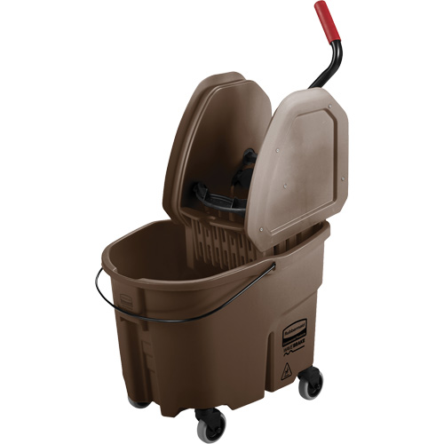 Ensemble de seau pour vadrouille et essoreuse WaveBrake, Pression vers le bas, 8,75 gal. US (35 pintes), Brun Toolneeds Inc.