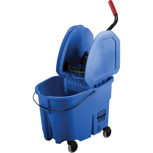 WaveBrake&reg; Mop Bucket & Wringer Combo Pack, Down Press, 8.75 US Gal.(35 Quart), Blue Toolneeds Inc.