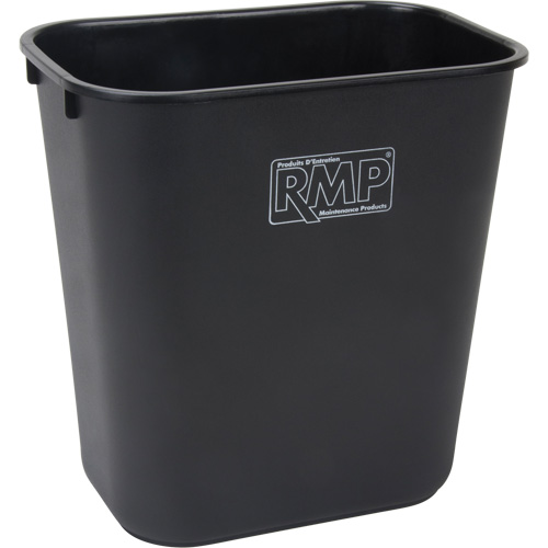 Deskside Wastebasket, 14 Quarts, Polyethylene Toolneeds Inc.
