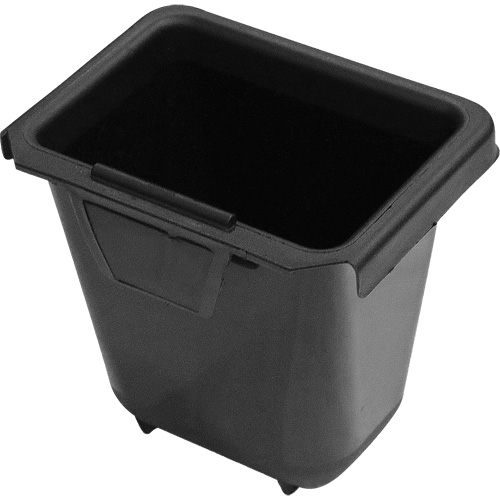 Waste Container, Deskside, Polyethylene, 4-1/4 US Qt. Toolneeds Inc.