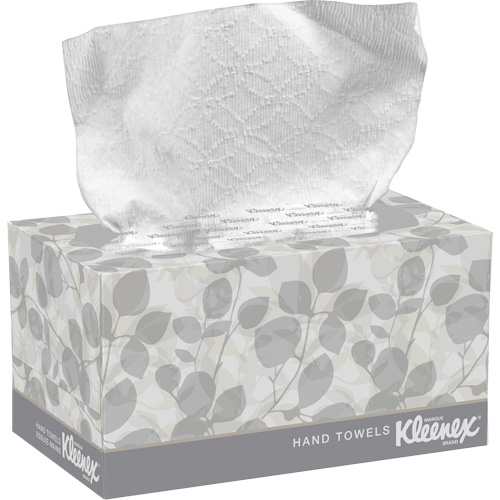Kleenex&reg; Hand Towels in a POP-UP* Box, 1 Ply, 10-1/2" L x 9" W, 120 /Pack Toolneeds Inc.