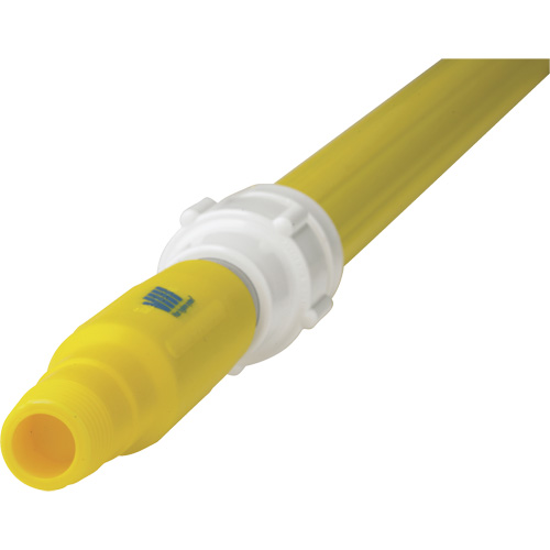 Manche de brosse pour plateforme, Brosse/Support &agrave; tampon, Jaune, T&eacute;lescopique, 62"-113" lo Toolneeds Inc.