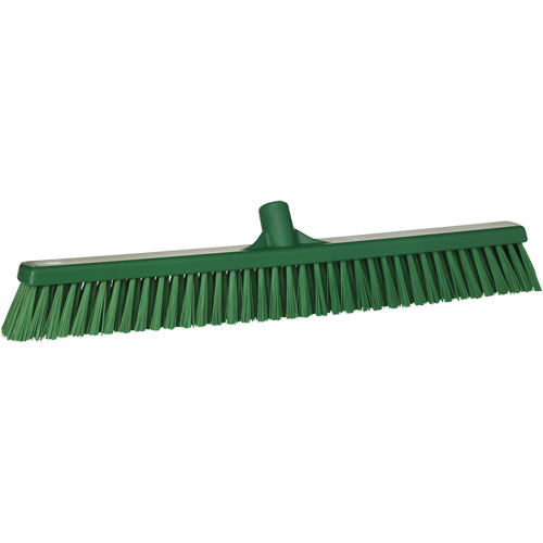 Balai-brosse &agrave; soies combin&eacute;es, Crins Cors&eacute;/Fin, 24", Polyester, Vert Toolneeds Inc.